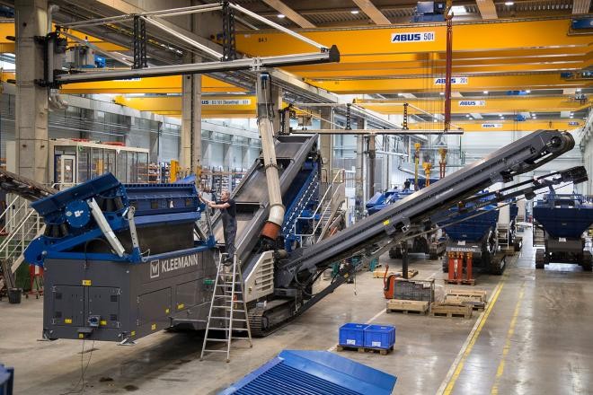 Innenaufnahme der Firma Kleeman