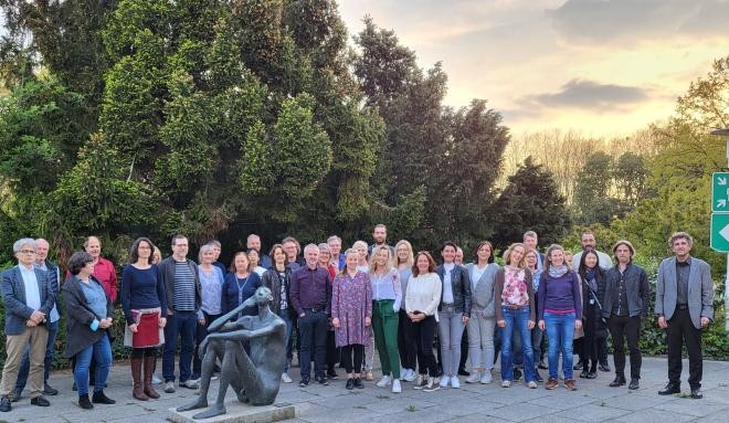 Gruppenbild der Pädagoginnen und Pädagogen der Jugendmusikschule