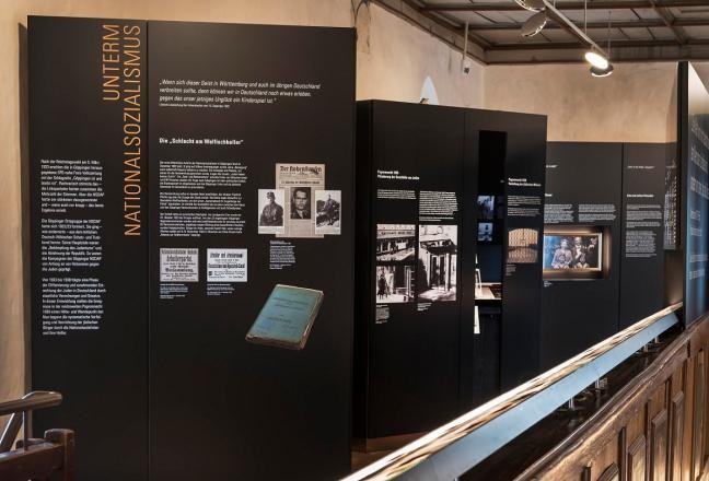 Ausschnitte der Dauerausstellung im jüdischen Museum