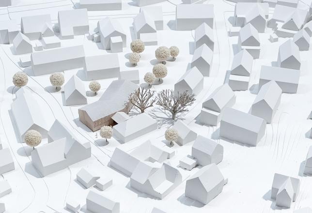 Plastisches Modell der Kindertagesstätte Im Freihof