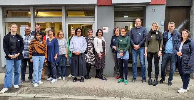 Gruppenbild des städtischen Netzwerks Bürgerschaftliches Engagement