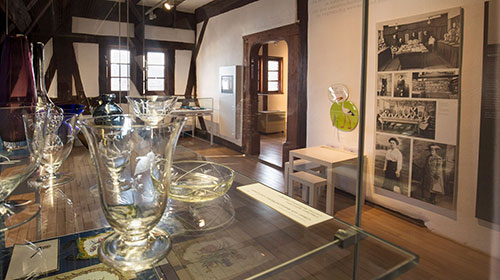 Innenaufnahme des Museums im Storchen