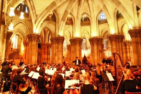 Das Jugendsinfonieorchester in Barcelona