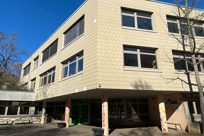 Außenaufnahme der Pestalozzischule