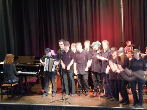 Inklusiver Chor der Jugendmusikschule 