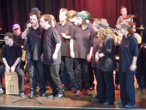 Inklusiver Chor der Jugendmusikschule 