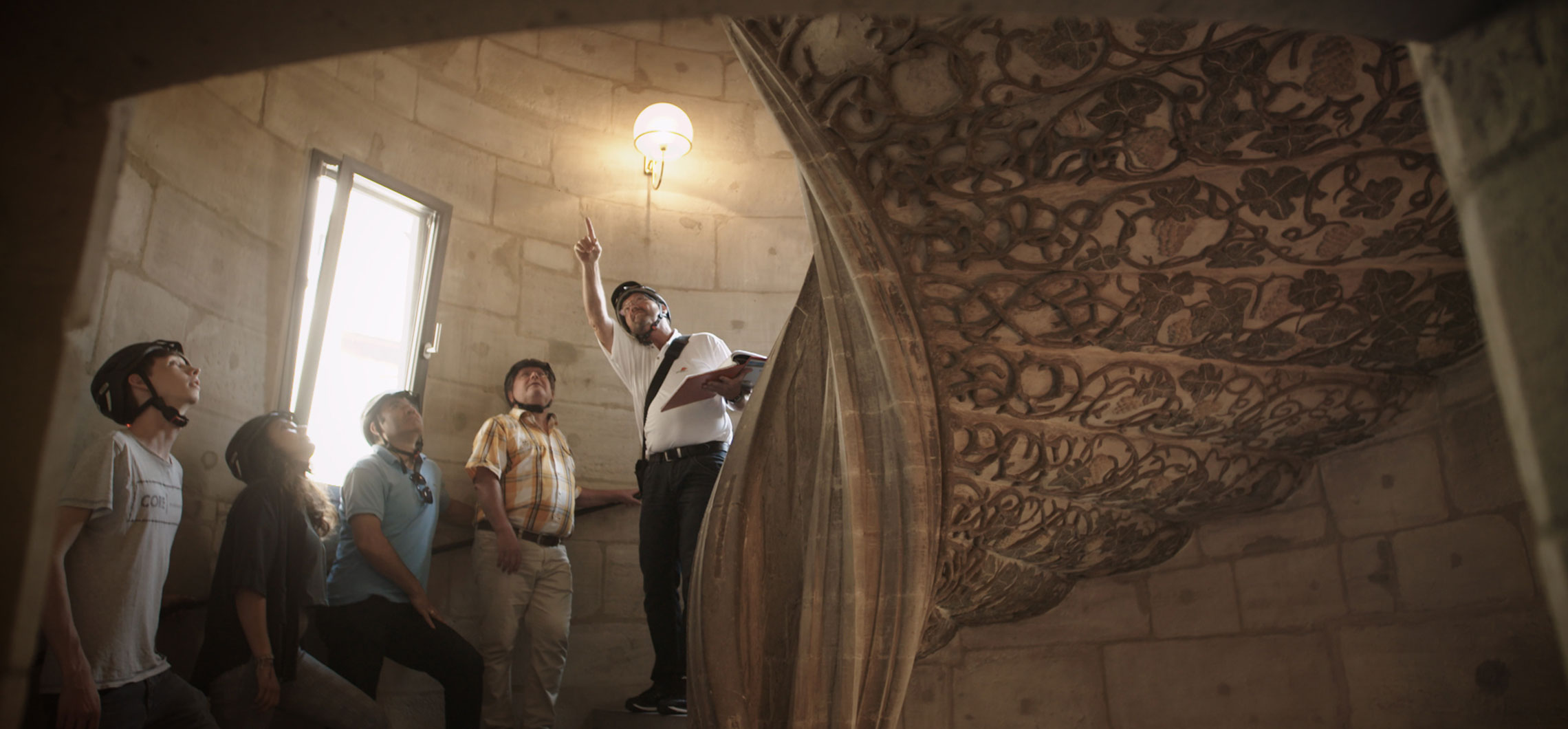 Eine Stadtführung im Stadtschloss in Göppingen