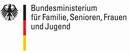 Logo des Bundesministeriums für Familie, Senioren, Frauen und Jugend