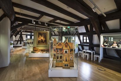 Foto der Dauerausstellung im Museum im Storchen