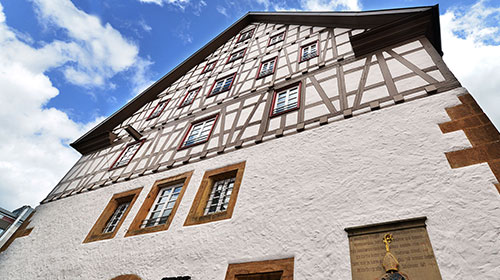 Außenaufnahme der Stadtbibliothek Göppingen
